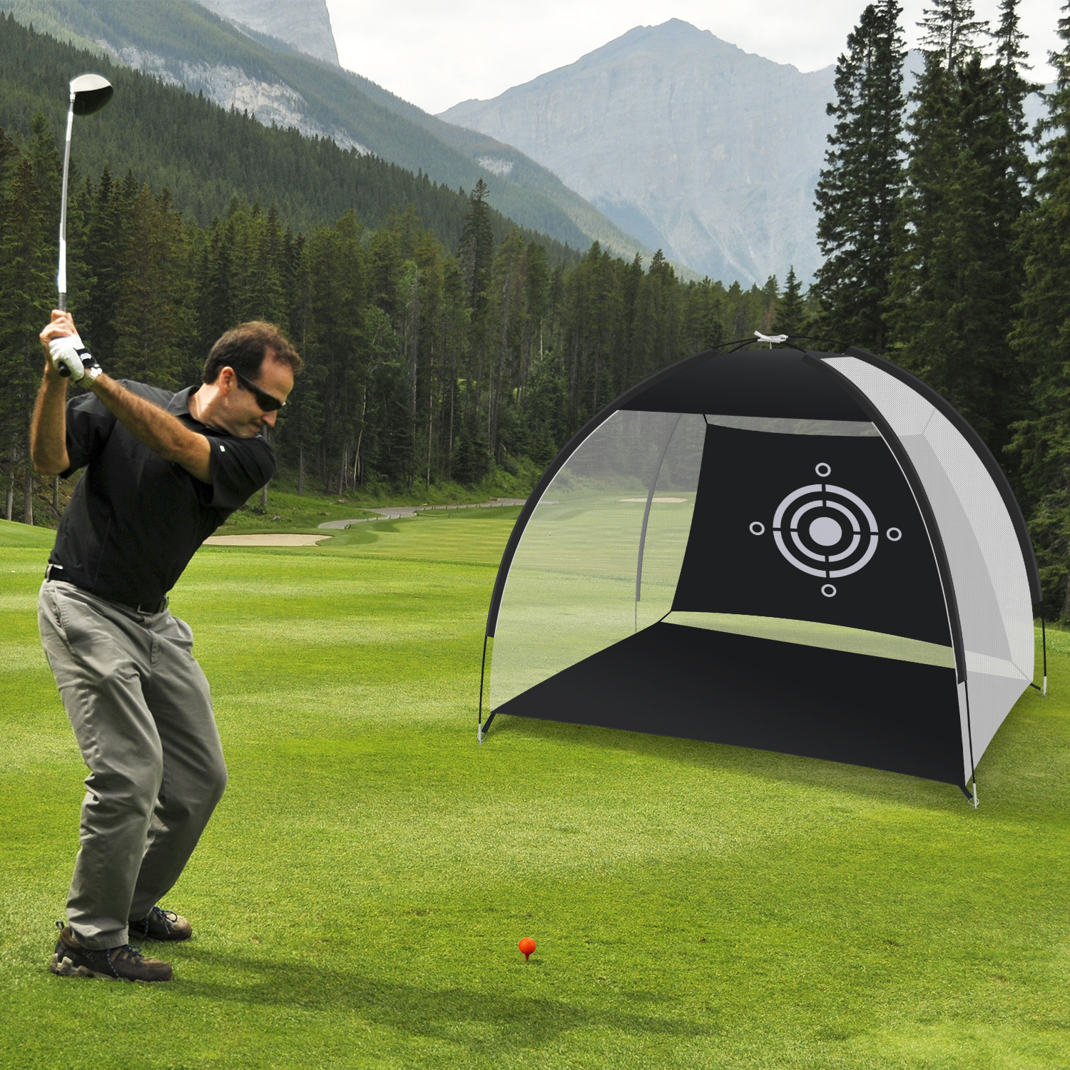 Golf indoor practice nets