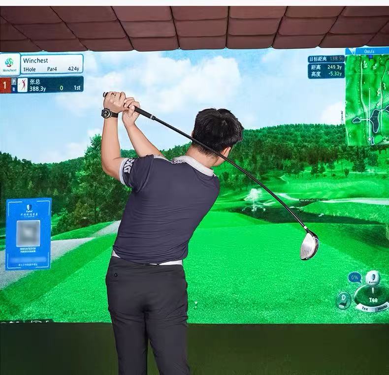golf simulator impact screen