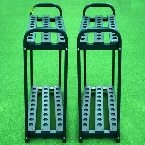 Golf club rack and bat display rack
