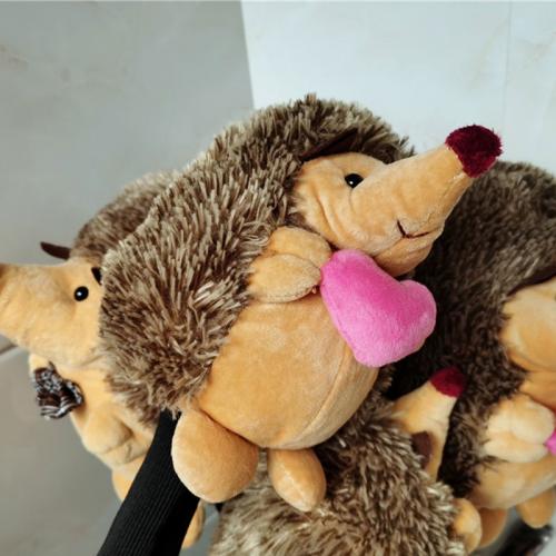 Cartoon little hedgehog golf club cover