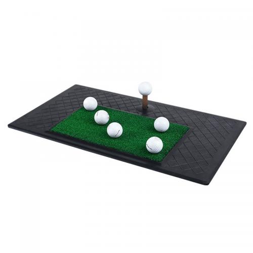Golf rubber practice mat