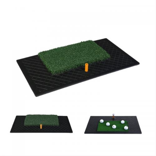 Golf rubber practice mat