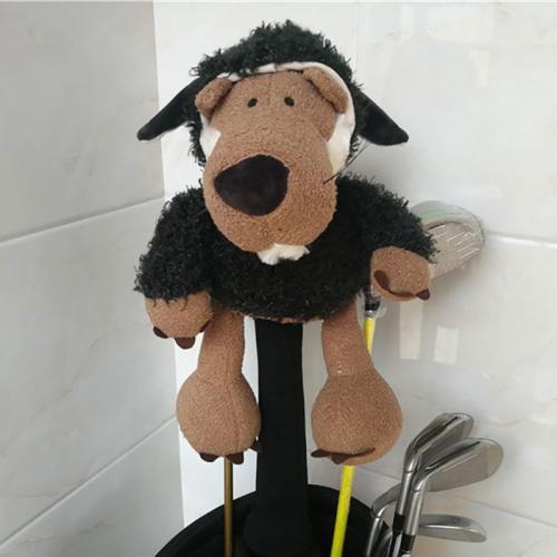 Cartoon Big Bad Wolf Golf Club Set Cap