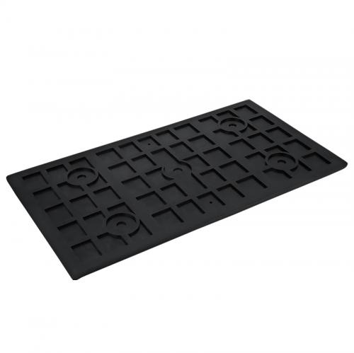 velvet belt track golf mat
