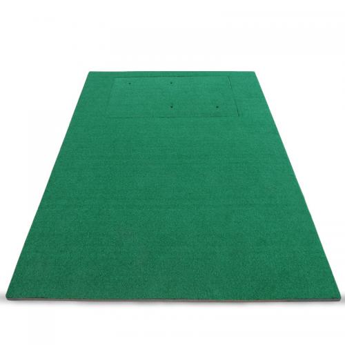 Detachable grass mat golf percussion mat