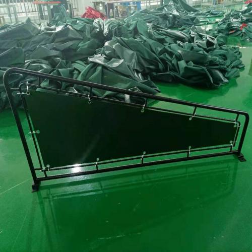 Golf double pipe divider golf hitting divider bar