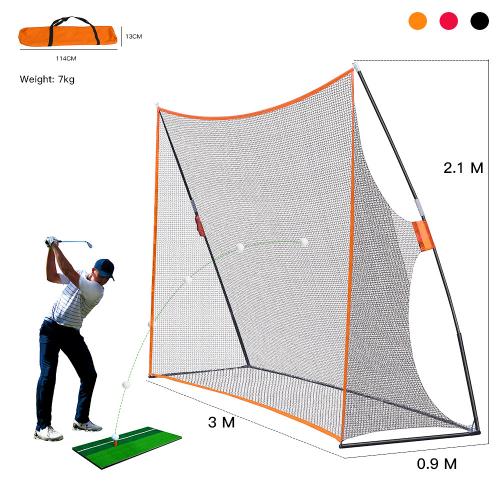 Indoor/outdoor golf swing netsdelingolf
