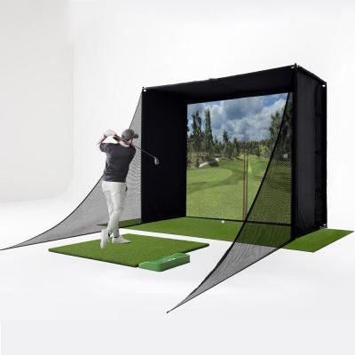 Golf double-layer screen