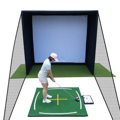 Golf simulator specific screen