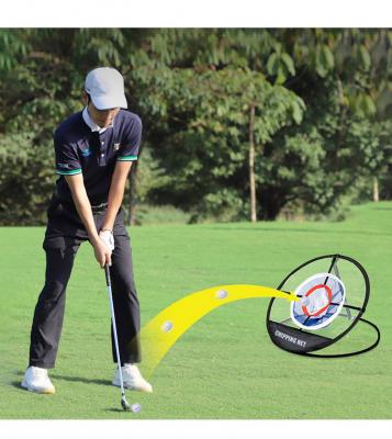 3-Tier Golf Chipping Net with Carry Bag