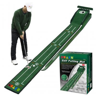 Portable putting mat