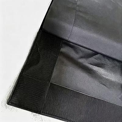 Golf simulator screen protection baffles