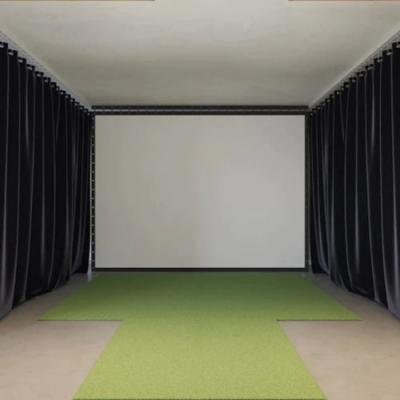 Commercial Indoor Golf Simulationcurtains Studio