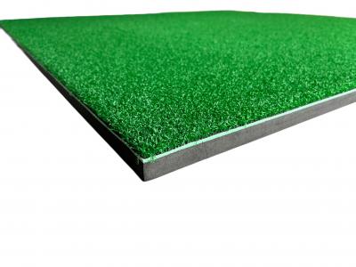 Golf Hitting Mat Two‑Tone Striped Fairway Mat