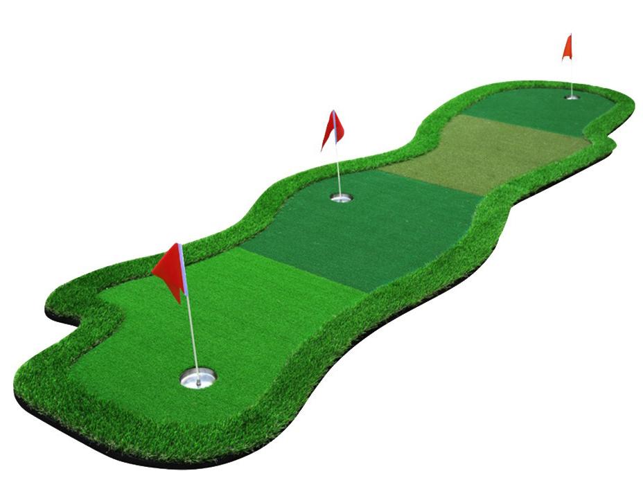 Manufacturer Direct Supply: Professional 1x4m Indoor Golf Putting Green – Multi-Speed Practice Mat