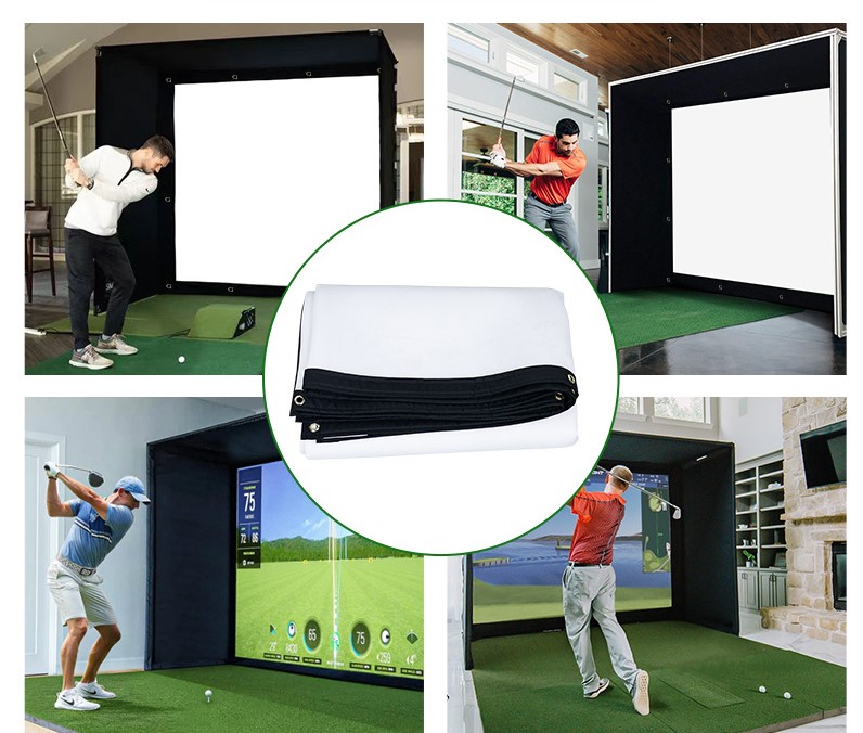 Golf HD double-layer sound-dampening screen