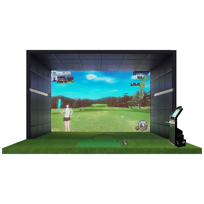 4K Ultra HD Indoor Golf Simulator Complete Suite – Redefine Your Home Practice Experienc