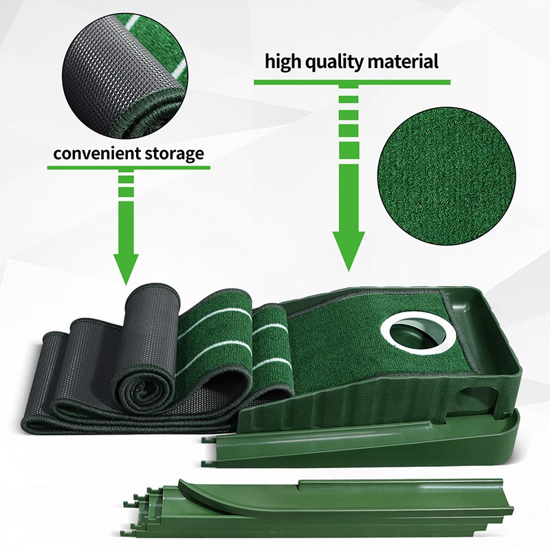 Portable Golf Putting Mat: Your Indoor/Outdoor Practice Solution