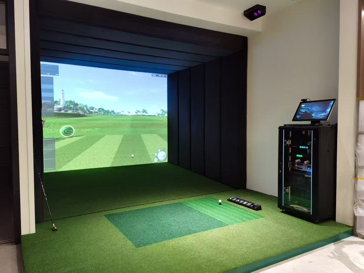 Golf Soundproof Impact Screen: 480g-530g/s㎡ Multi-Functional Space Revolution