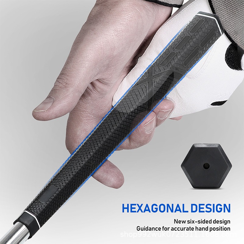 Improve Your Putting? This Hexagonal Golf Grip Saves 1 Stroke Per Hole!