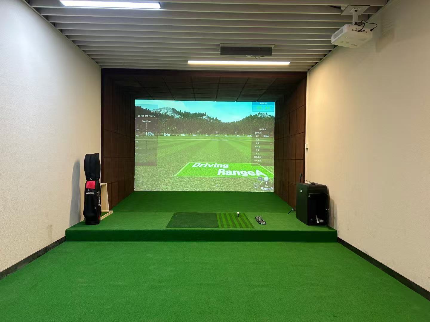 ‌Dual-Layer Golf Simulator Screen: The Ultimate Choice for Pros and Enthusiasts‌